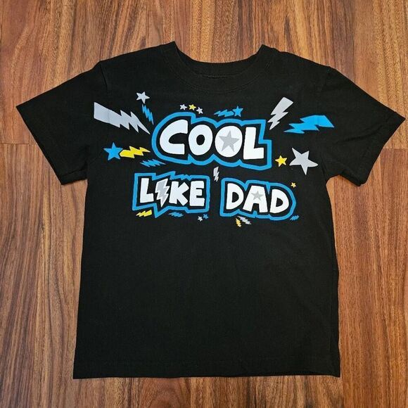 Garanimals Other - 6 for $25 🎃 Garanimals Black Cool Like Dad Tee Toddler Size 5T